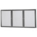 Radius Design Enclosed Bulletin Board