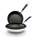 2-Piece Stainless Steel Nonstick Skillet Set