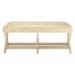 Riva Hourglass Weave Bench