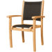 Stacking Armchair with Textilene