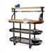 Kitchen Cart Base with Wood Top