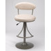 Venus Adjustable Swivel Bar Stool - Fawn Faux Suede