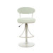 Venus Adjustable Swivel Bar Stool - Atmosphere Faux Suede