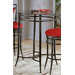 Mix N' Match Pub Table with Round Glass Top