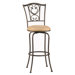 Concord 24" Swivel Counter Stool in Brown