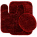 Traditional Bath Rug (Set of 3)