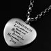 Stainless Steel Heart Pendant