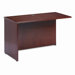 Rich Wood Veneer 29" H x 48" W Left Desk Return
