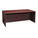 Laminated Executive Desk Shell with Square Edge