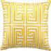 Greek Key Linen Pillow