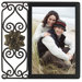 Gold Flower Picture Frame