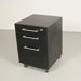 Pierce Office Mobile File with Three Drawer in Coffee