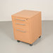 Pierce Office Mobile File in Light Maple