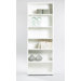 Fairfax Tall Wide Bookcase in White