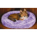 Towne Square Dog Bed in Silky Fleece