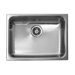 18" x 24" Single Bowl Dual Mount Stainless Steel Kitchen Sink