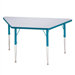 Rainbow Accents KYDZ Toddler Height Activity Table- Trapezoid (24" x 48")