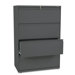 800 Series 36" W Four-Drawer Lateral File with Locks
