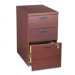 10500 Series Mobile Box/box/File Pedestal, 28h, Mahogany