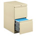 Efficiencies Mobile Pedestal File with Two File Drawers, 22-7/8D