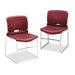 Olson Stacker Chair, Garnet, Four/Carton