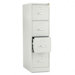 510 Series Four-Drawer, Full-Suspension File, Letter, 52h x25d, Lt GY