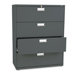 600 Series 42" W Four-Drawer Lateral File