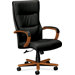 VL844 Series High Back Chair with Padded Wood Arms