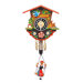Swinging Girl Chalet Clock