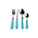24 Piece Picnic Stainless Steel Flatware Set