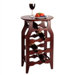Espresso 8 Bottle Wine Rack