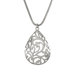 Artisan Filigree Teardrop Pendant