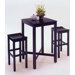 Contour Black Pub Set