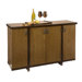 Geo Deluxe Bar Cabinet in Walnut
