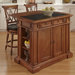 Deluxe Traditions Kitchen Island Set with Granite Top