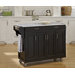Create-A-Cart Kitchen Cart with Marble Top