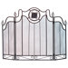 Italian Countryside 3 Panel Iron Fireplace Screen