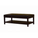 Fume Leather Multifunctional Cocktail Ottoman