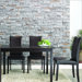 Baxton Studio Sweden 5 Piece Dining Set