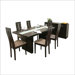 Baxton Studio Magness 8 Piece Dining Set