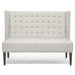Baxton Studio Linen Bench