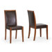 Baxton Studio Lita Side Chair (Set of 2)