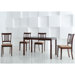 Baxton Studio Sharon 5 Piece Dining Set