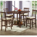Baxton Studio 5 Piece Counter Height Dining Set