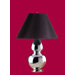 Beatrice Table Lamp with Charlotte Shade in Mirrored