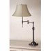State Street Swing Arm Table Lamp with Calais Shade
