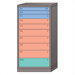 Eye-Level High Standard Cabinet with 10 Drawers: 30" W x 28 1/4" D x 59 1/4" H