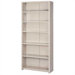 8000 Series Closed Shelving - 7 Heavy-Duty Shelves: 84" H x 42" W x 18" D
