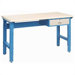 Basic Workstation with Drawer, 28" Depth