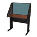 Pronto Laminate Desk Carrel with Modesty Panel Back